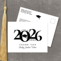 Class Year Grad Cap Tassel Abschluss Vielen Dank