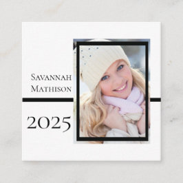 Class Year Graduation Insert Name | Photo Cards Telefonnummerkarte