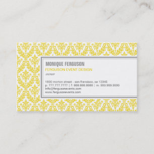 Classask Business Card - Lemon Visitenkarte