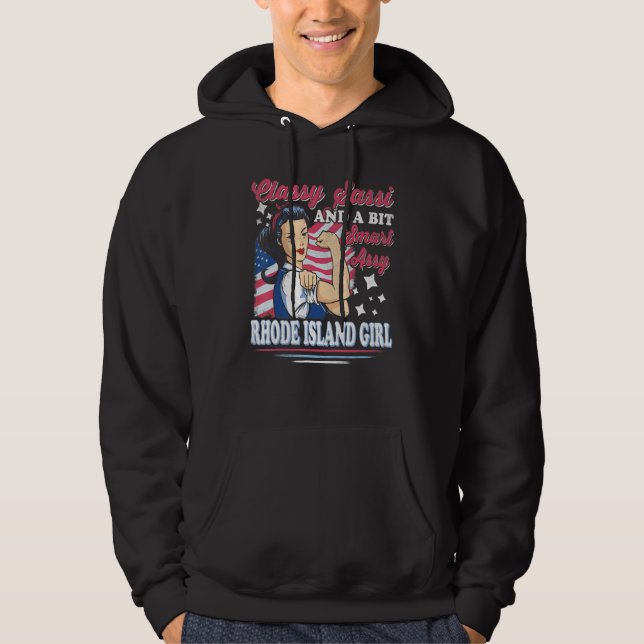 Classi Sassi und ein wenig Smart Assi Rhode Island Hoodie (Vorderseite)