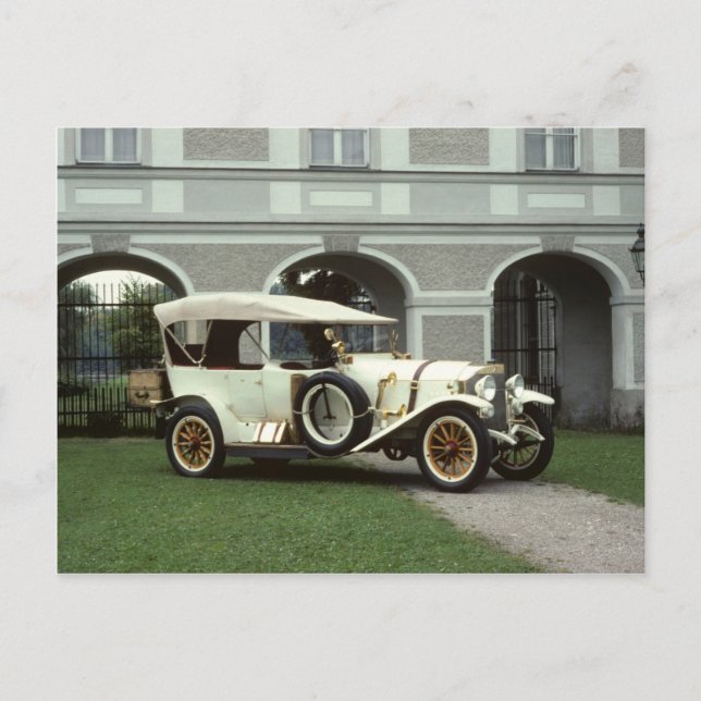 Classic 1913 Mercedes Phaeton Postkarte (Vorderseite)