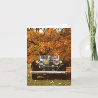 Classic 1928 Mercedes Benz Super Sport Karte