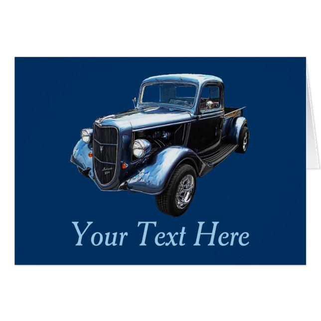 Classic 1937 Famous American Make Lieferwagen (Vorderseite (Horizontal))