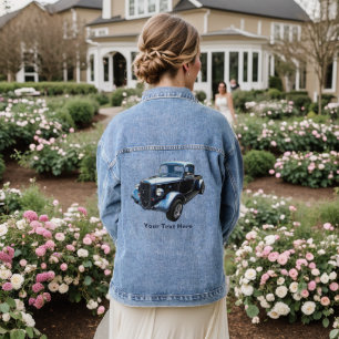 Classic 1937 Famous American Make Lieferwagen Jeansjacke