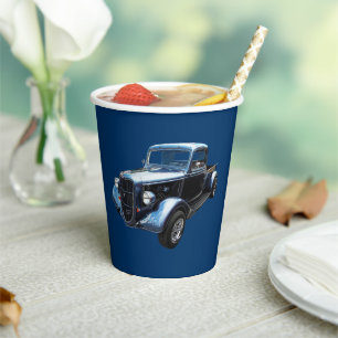 Classic 1937 Famous American Make Lieferwagen Pappbecher