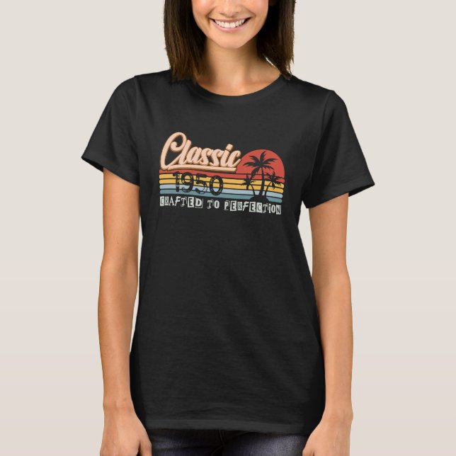 Classic 1950 Crafted To Perfection T-Shirt (Vorderseite)