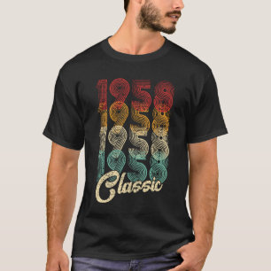 Classic 1958 Vintag 63. Geburtstagsgeschenk T-Shirt