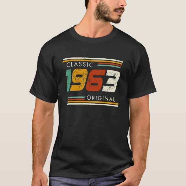 Classic 1963 Original Vintage T-Shirt (Vorderseite)