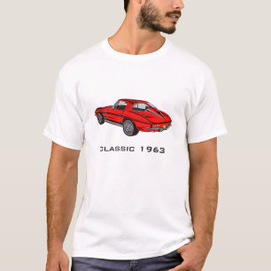 Classic 1963 Red Corvette T - Shirt
