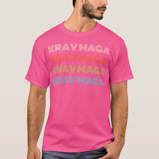 Classic 1970er Jahre Krav Maga T-Shirt
