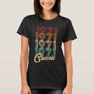 Classic 1971 Vintag 50. Geburtstagsgeschenk T-Shirt
