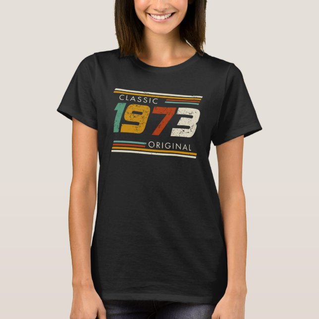 Classic 1973 Original Vintage T-Shirt (Vorderseite)