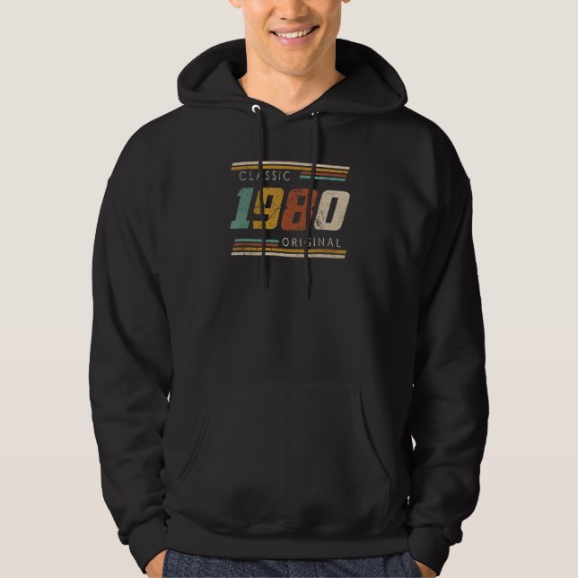 Classic 1980 Original Hoodie (Vorderseite)