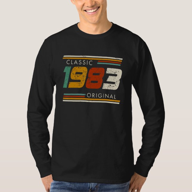 Classic 1983 Original Vintag T-Shirt (Vorderseite)