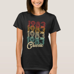 Classic 1983 Vintag 38. Geburtstagsgeschenk T-Shirt