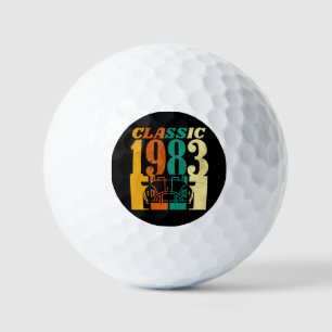 Classic 1983 Vintage Car 41. Geburtstag Golfball