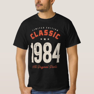 Classic 1984 - 40. Geburtstag Vintag T-Shirt