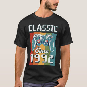 Classic 1992 31. Geburtstag Videospielcontroller G T-Shirt
