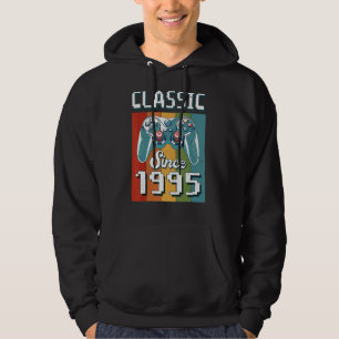 Classic 1995 27. Geburtstag Videospielcontroller G Hoodie