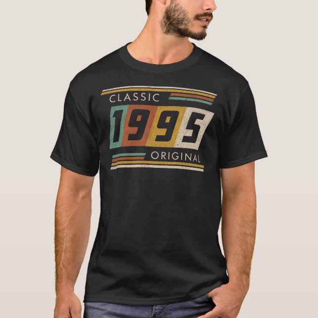 Classic 1995 Original Summer Style Graphic T-Shirt (Vorderseite)