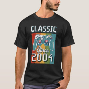Classic 2004 18. Geburtstag Videospielcontroller G T-Shirt