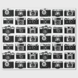 CLASSIC 35-mm-FOTO-FILMKAMERAS-PATTER Geschenkpapier