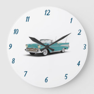 ****CLASSIC 57 CHEVY**** CLOCK GROßE WANDUHR