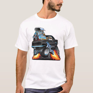 Classic 60 American Muscle Car Cartoon T-Shirt