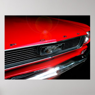 Classic 60er Muscle Car Poster