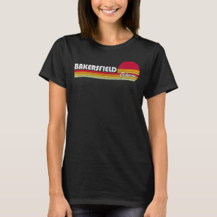 Classic 70er 80er Souvenir Vintag Bakersfield Cali T-Shirt