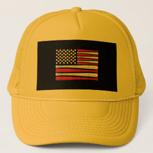 Classic American Baseball Flag - Vintager Baseball Truckerkappe