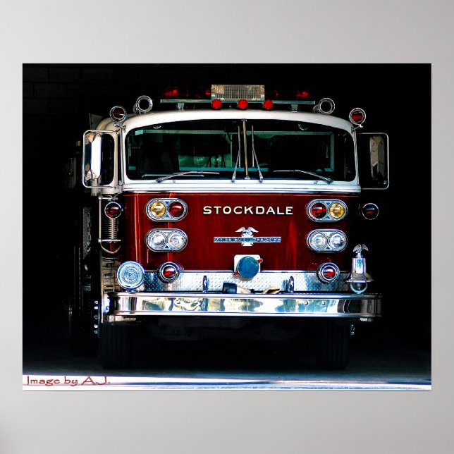 Classic American LaFrance Poster (Vorne)