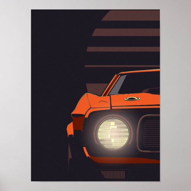 Classic American Muscle Poster (Vorne)