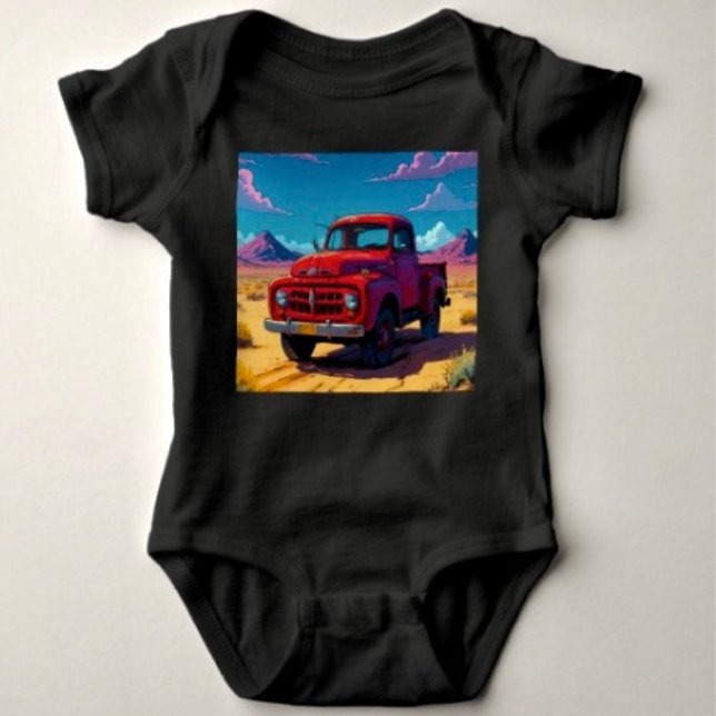 Classic American Pickup Baby Strampler (Von Creator hochgeladen)