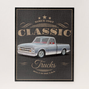 Classic American Trucks Puzzle