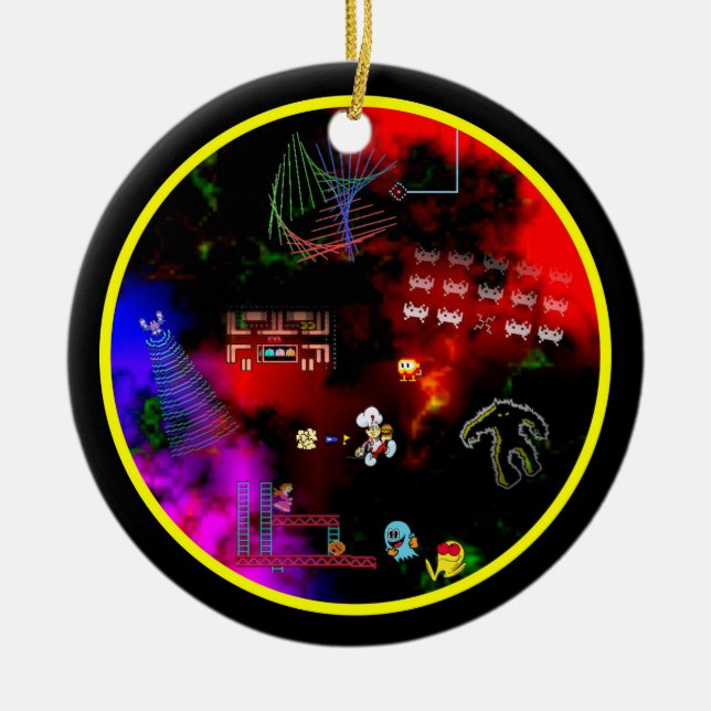 Classic Arcade Images Ornament (Vorne)