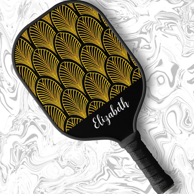 Classic Art Deco Elegantes Geschenk für Mama Pickleball Schläger (Von Creator hochgeladen)
