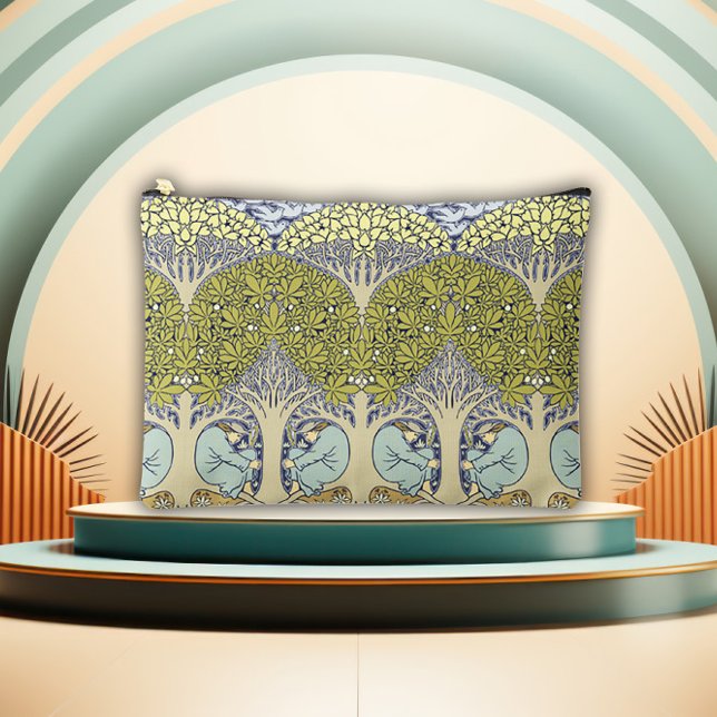Classic Art Nouveau Floral Pattern Zubehörtasche (Von Creator hochgeladen)