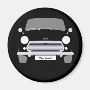Classic Austin Mini Auto Magnet