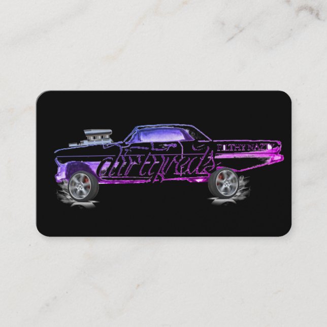 Classic Automotive Business Cards Visitenkarte (Vorderseite)