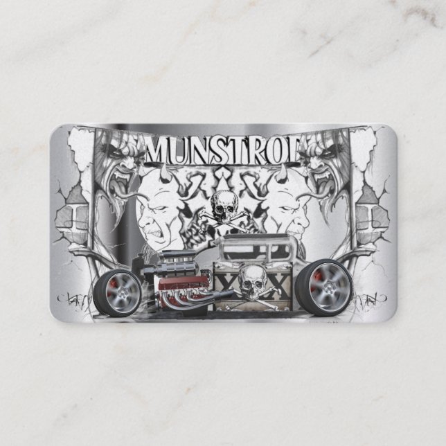 Classic Automotive Business Cards Visitenkarte (Vorderseite)