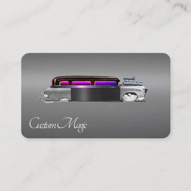 Classic Automotive Business Cards Visitenkarte (Vorderseite)