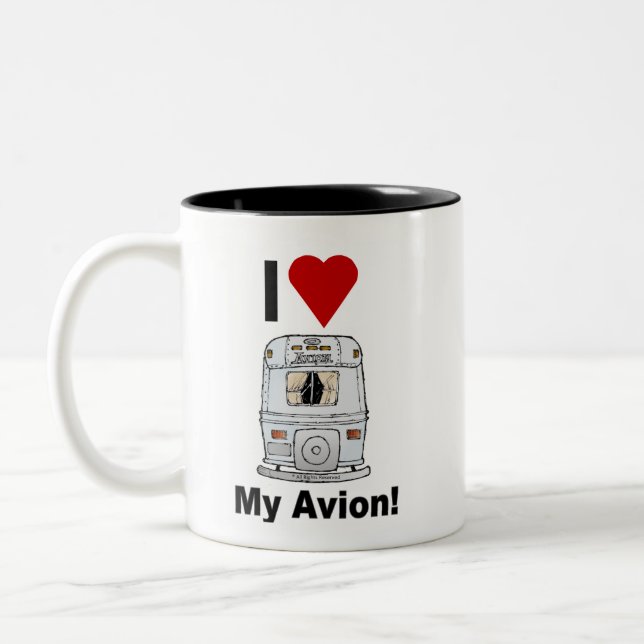 Classic Avion Coffee Tasse (Links)