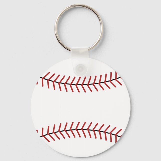 Classic Baseball Keychain Gift Schlüsselanhänger (Vorderseite)