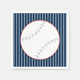 Classic Baseball Party Napkins Serviette