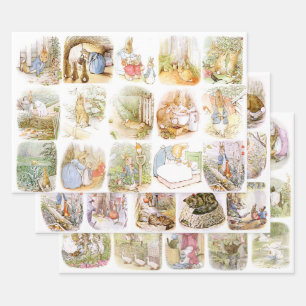 Classic Beatrix Potter Geschenkpapier Set