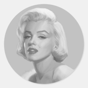 Classic Beauty Runder Aufkleber