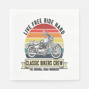 Classic Bikers Crew Motorrad.jpg Serviette