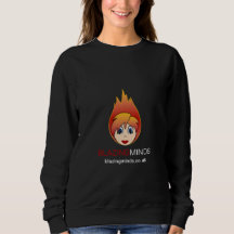 Classic Black Blazing Minds Offiziell Sweatshirt