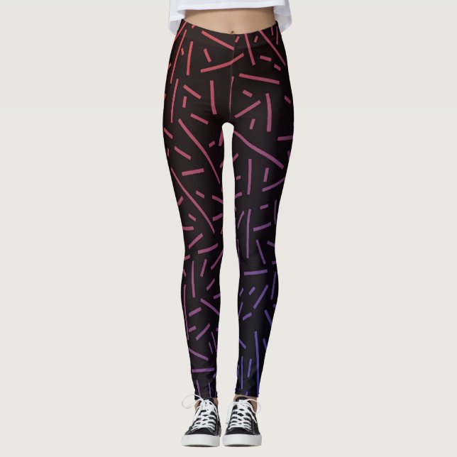 "Classic Black Leggings" Leggings (Vorderseite)